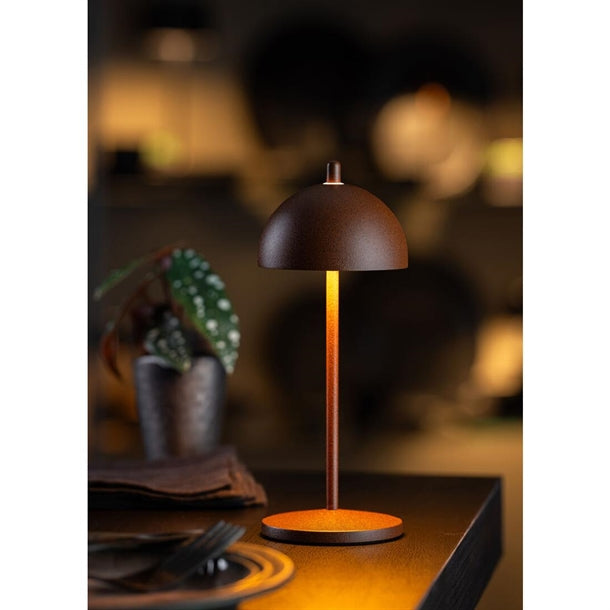 Utopia Antigua Micro LED Cordless Table Lamp 200mm Corten (6 Pack) fu978