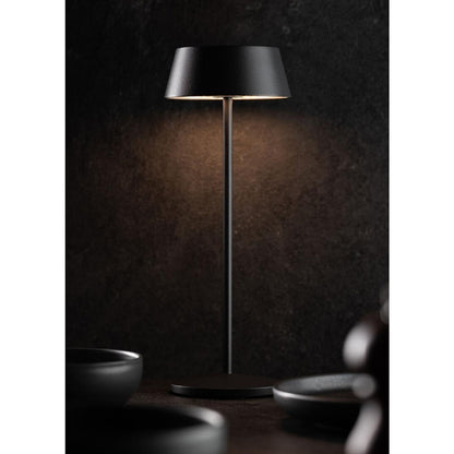 Utopia Martinique LED Cordless Table Lamp 300mm Black (6 Pack) fu979