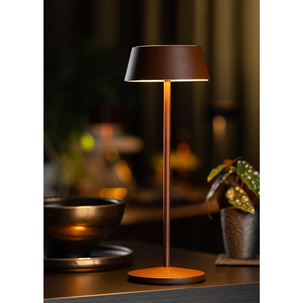 Utopia Martinique LED Cordless Table Lamp 300mm Corten (6 Pack) fu980