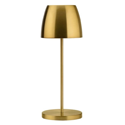 Utopia Montserrat LED Cordless Table Lamp 300mm Brushed Gold (6 Pack) fu985