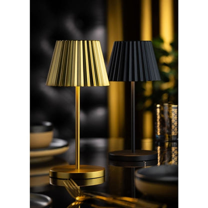 Utopia Dominica LED Cordless Table Lamp 260mm Black (6 Pack) fu988