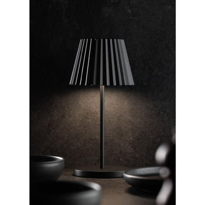 Utopia Dominica LED Cordless Table Lamp 260mm Black (6 Pack) fu988