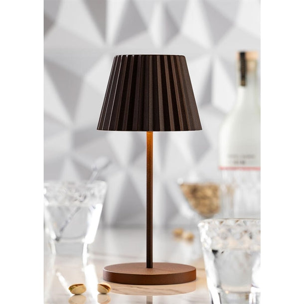 Utopia Dominica LED Cordless Table Lamp 260mm Cocoa (6 Pack) fu989