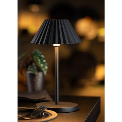 Utopia Aruba LED Cordless Table Lamp 230mm Black (6 Pack) fu992