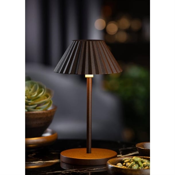 Utopia Aruba LED Cordless Table Lamp 230mm Cocoa (6 Pack) fu993