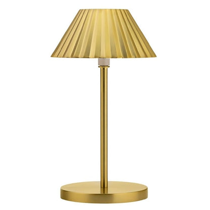 Utopia Aruba LED Cordless Table Lamp 230mm Brushed Gold (6 Pack) fu994