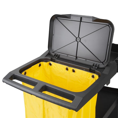Jantex Cleaning Trolley Black fu997