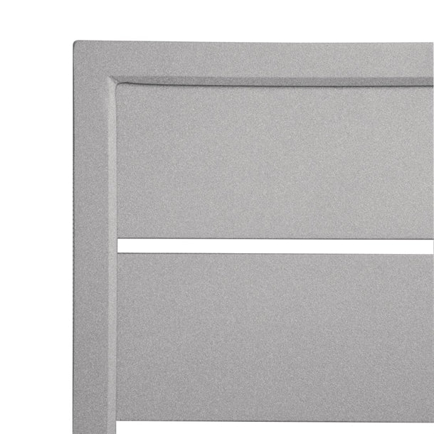 Bolero Aluminium Square Table Top Light Grey 700mm fw598