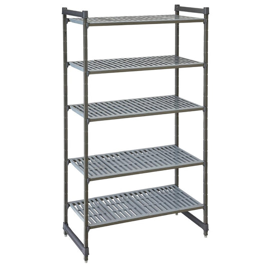 Cambro Camshelving Basics Plus 5 Tier Shelving Starter Unit 2140 x 460mm p_fw641