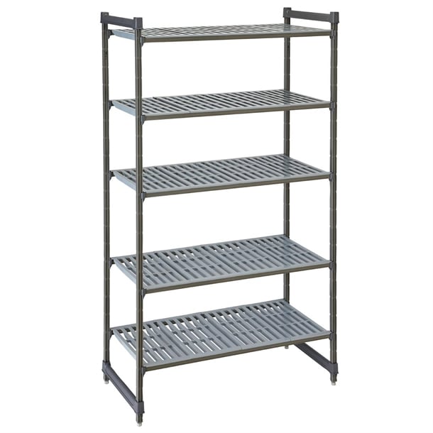 Cambro Camshelving Basics Plus 5 Tier Shelving Starter Unit 2140 x 460mm p_fw641