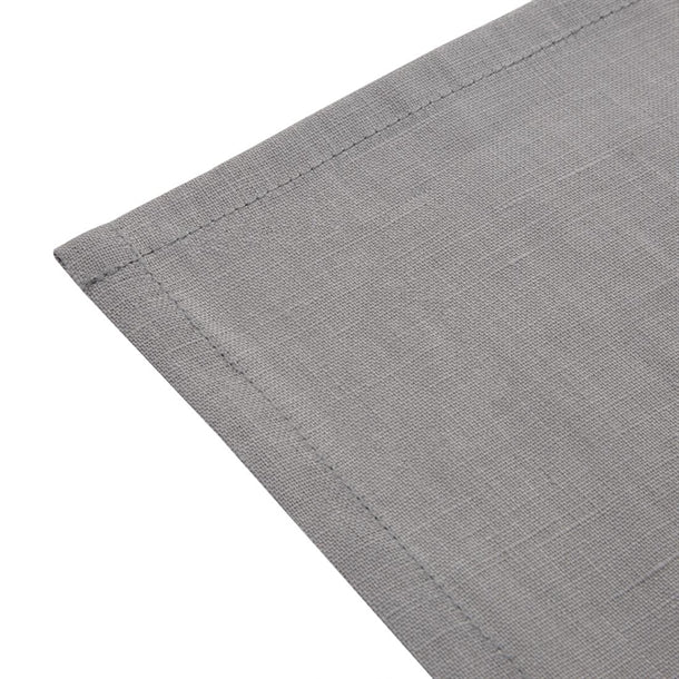 Olympia Linen Table Napkin Grey 400x400mm (12 Pack) fw698