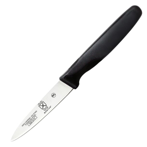 Mercer Culinary Millennia Slim Paring Knife Black 7.6cm fw737