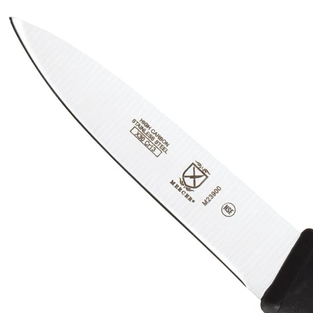 Mercer Culinary Millennia Slim Paring Knife Black 7.6cm fw737