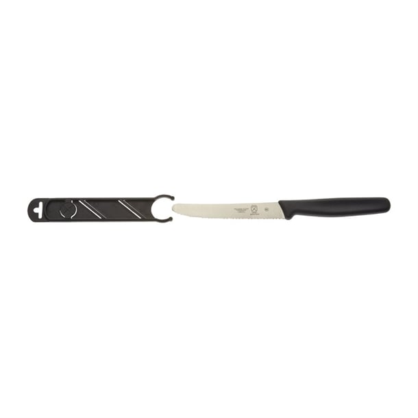 Mercer Culinary Rounded Tip Utility Knife Black 10.9cm fw742