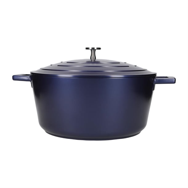 Masterclass Casserole Dish Metallic Blue 5Ltr fw793