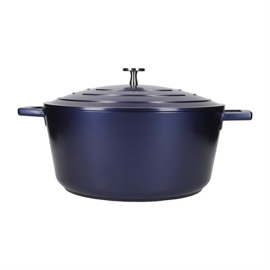 Masterclass Casserole Dish Metallic Blue 5Ltr fw793