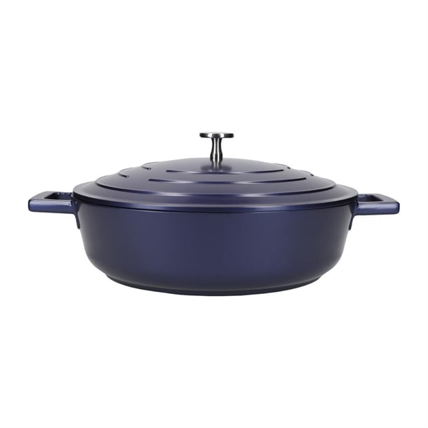 Masterclass Shallow Casserole Dish Blue 4Ltr fw794