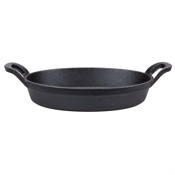 Olympia Cast Iron Oval Eared Dish 220x150mm fw817