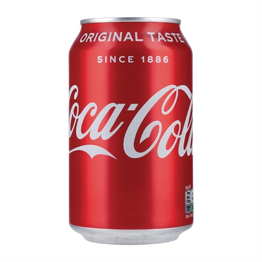 Coca Cola Cans - 330ml (24 Pack) fw839