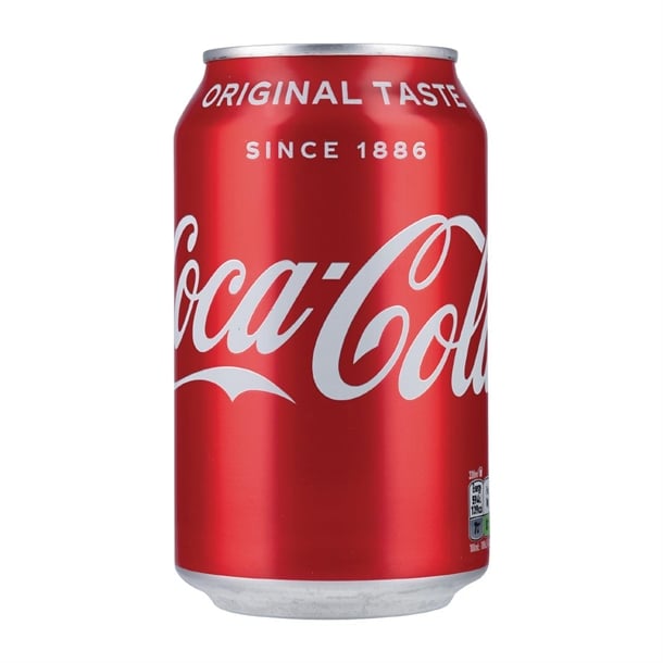 Coca Cola Cans - 330ml (24 Pack) fw839