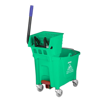 Jantex 25Ltr Mop Bucket with Foot Pedal Release Green fw867
