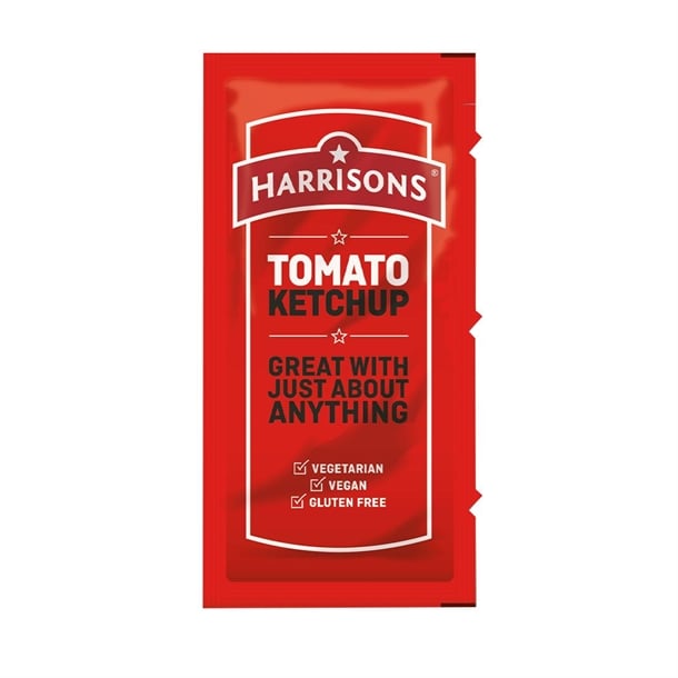 Harrisons Tomato Ketchup Sachets 10g (200 Pack) fw991