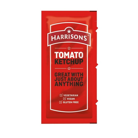 Harrisons Tomato Ketchup Sachets 10g (200 Pack) fw991