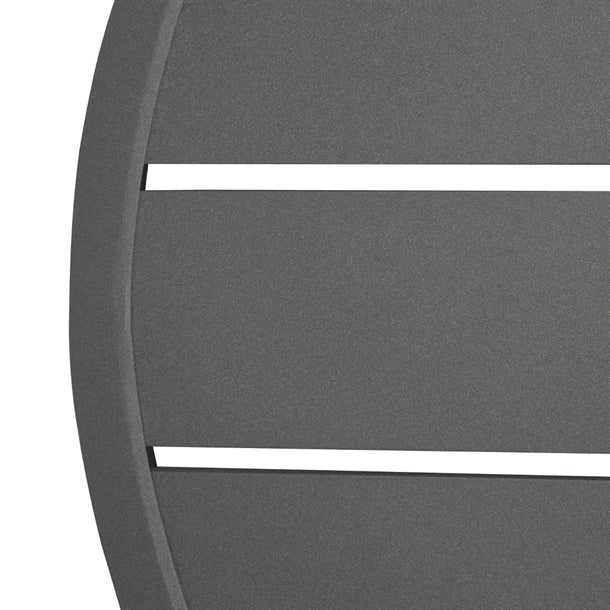 Bolero Aluminium Round Table Top Dark Grey 580mm fx037