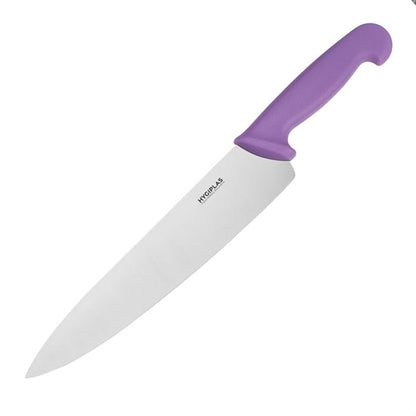 Hygiplas Cooks Knife Purple 25cm fx112