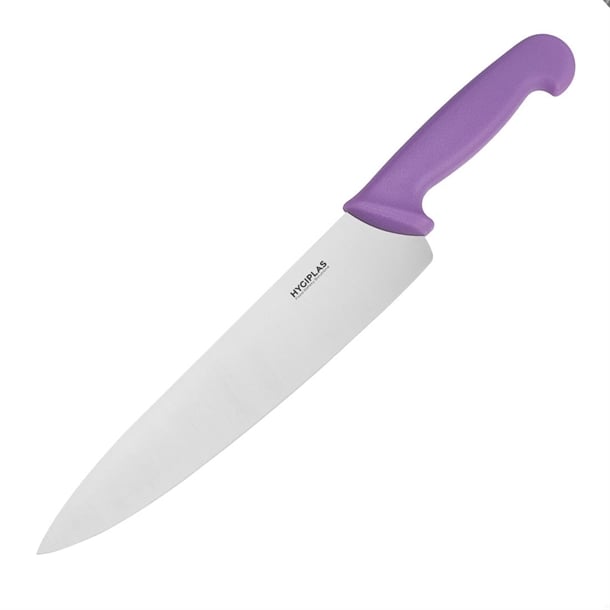 Hygiplas Cooks Knife Purple 25cm fx112