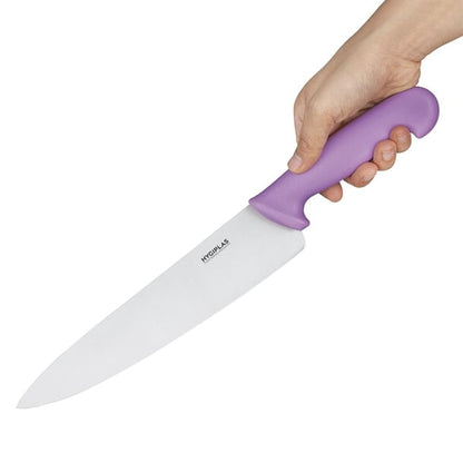 Hygiplas Cooks Knife Purple 25cm fx112