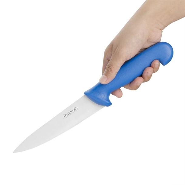 Hygiplas Cooks Knife Blue 16cm fx114