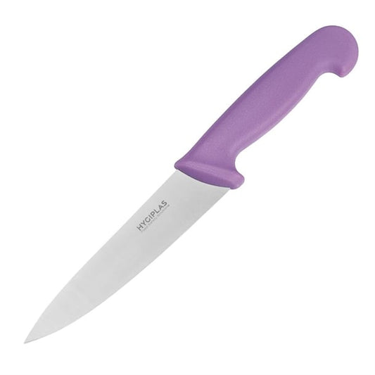 Hygiplas Cooks Knife Purple 16cm fx116
