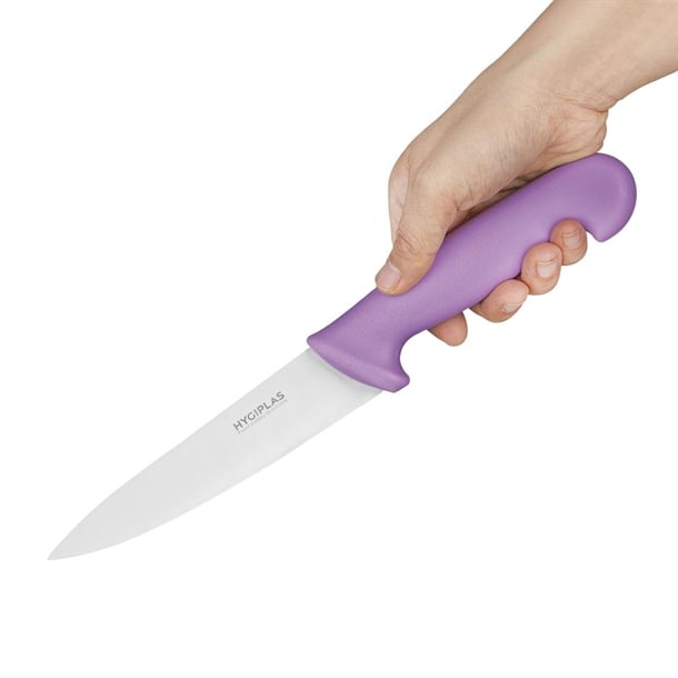 Hygiplas Cooks Knife Purple 16cm fx116