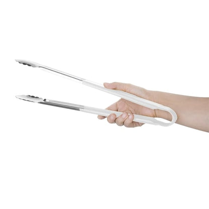 Hygiplas Colour Coded White Serving Tong 405mm fx131