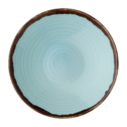 Dudson Harvest Organic Coupe Bowls Turquoise 279mm (12 Pack) fx160