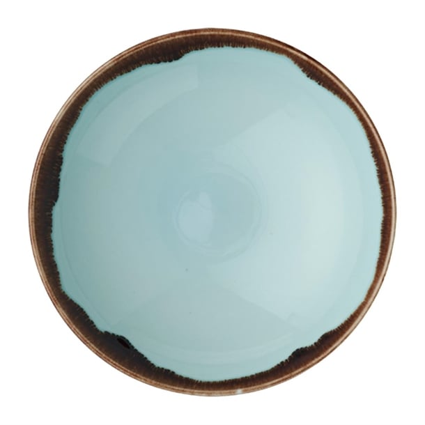 Dudson Harvest Coupe Bowls Turquoise 182mm (12 Pack) fx165