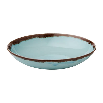 Dudson Harvest Coupe Bowls Turquoise 248mm (12 Pack) fx166
