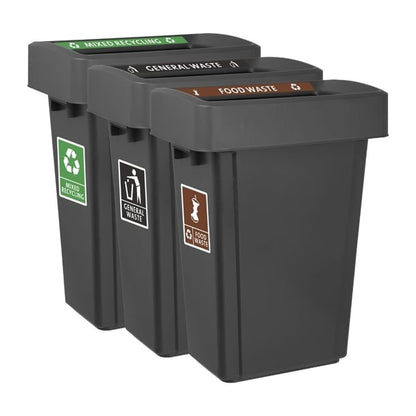 Jantex Slim Bin Lid General Waste Label fx193