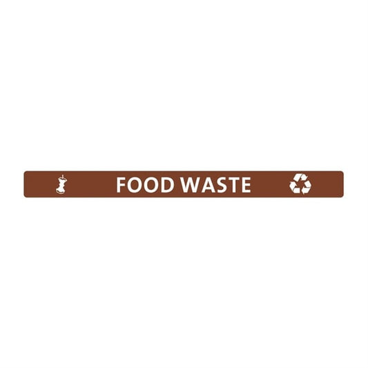 Jantex Slim Bin Lid Food Waste Label fx195