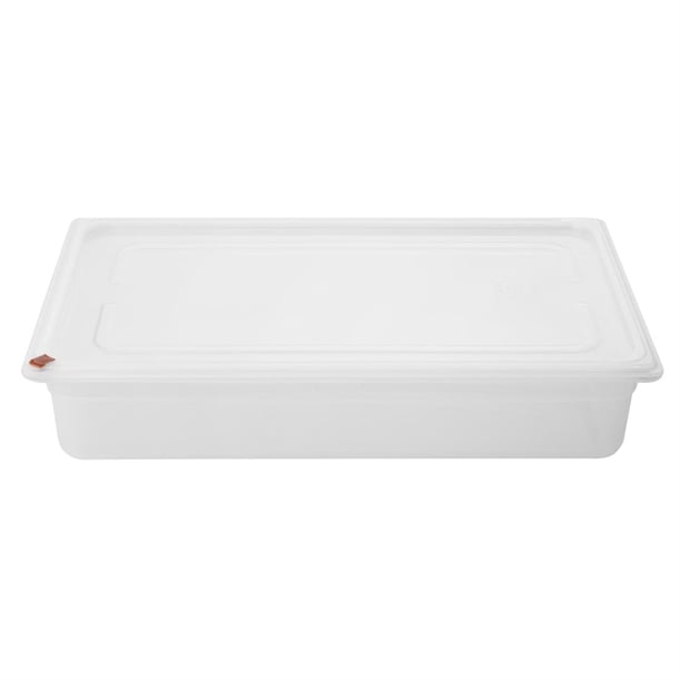 Hygiplas Click Polypropylene 1/1 Gastronorm Tray 100mm (2 Pack) fz086