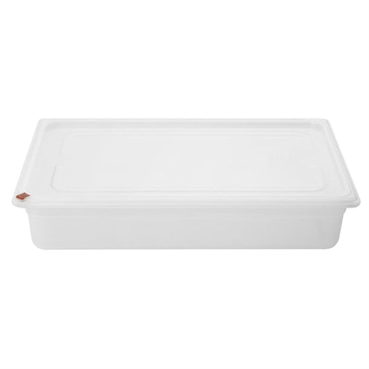 Hygiplas Click Polypropylene 1/1 Gastronorm Tray 100mm (2 Pack) fz086