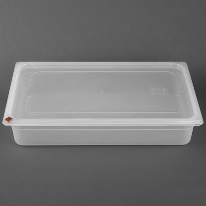 Hygiplas Click Polypropylene 1/1 Gastronorm Tray 100mm (2 Pack) fz086