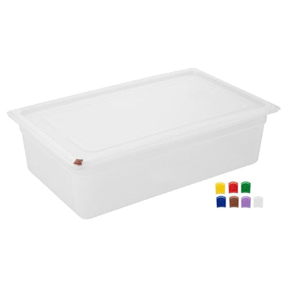 Hygiplas Click Polypropylene 1/1 Gastronorm Tray 150mm (2 Pack) fz087