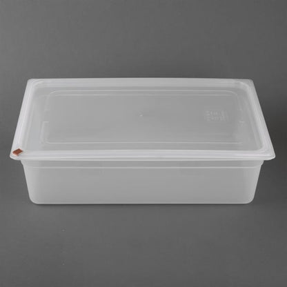 Hygiplas Click Polypropylene 1/1 Gastronorm Tray 150mm (2 Pack) fz087