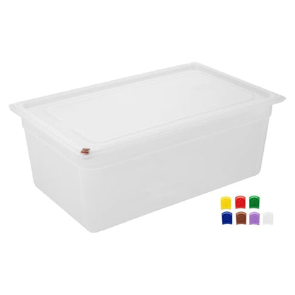 Hygiplas Click Polypropylene 1/1 Gastronorm Tray 200mm (2 Pack) fz088