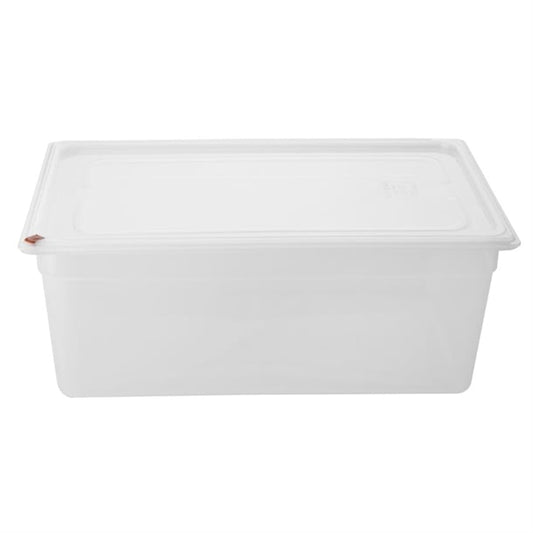 Hygiplas Click Polypropylene 1/1 Gastronorm Tray 200mm (2 Pack) fz088