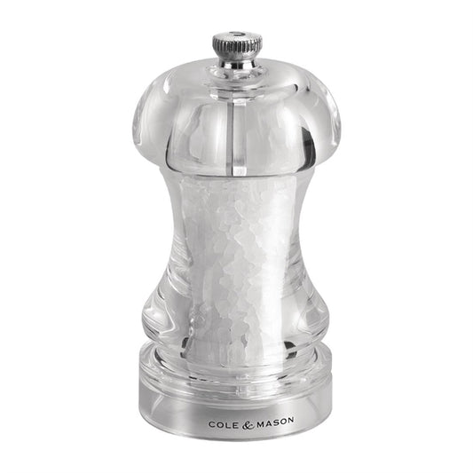 Cole & Mason Acrylic Salt Mill Capstan 4.5in gc543