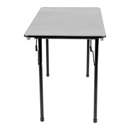 Bolero ABS Rectangular Folding Table Grey 4ft (Single) gc594