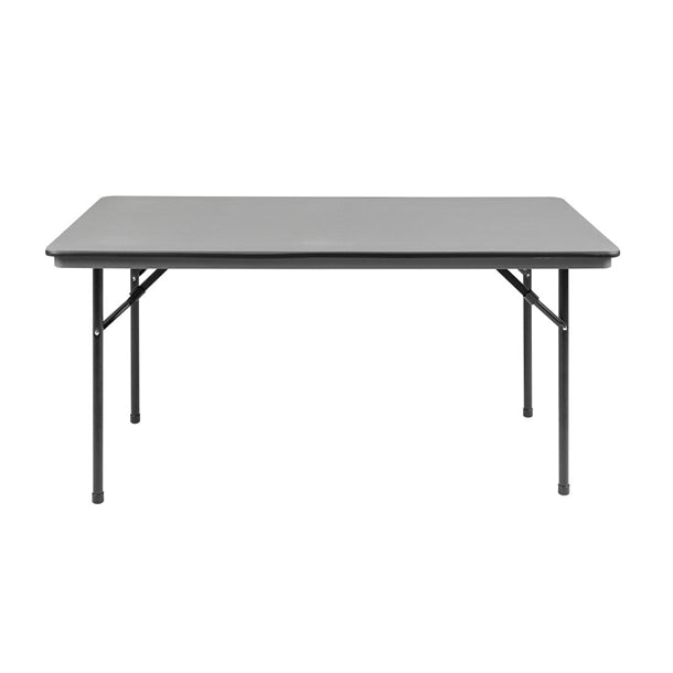 Bolero ABS Rectangular Folding Table Grey 5ft gc595
